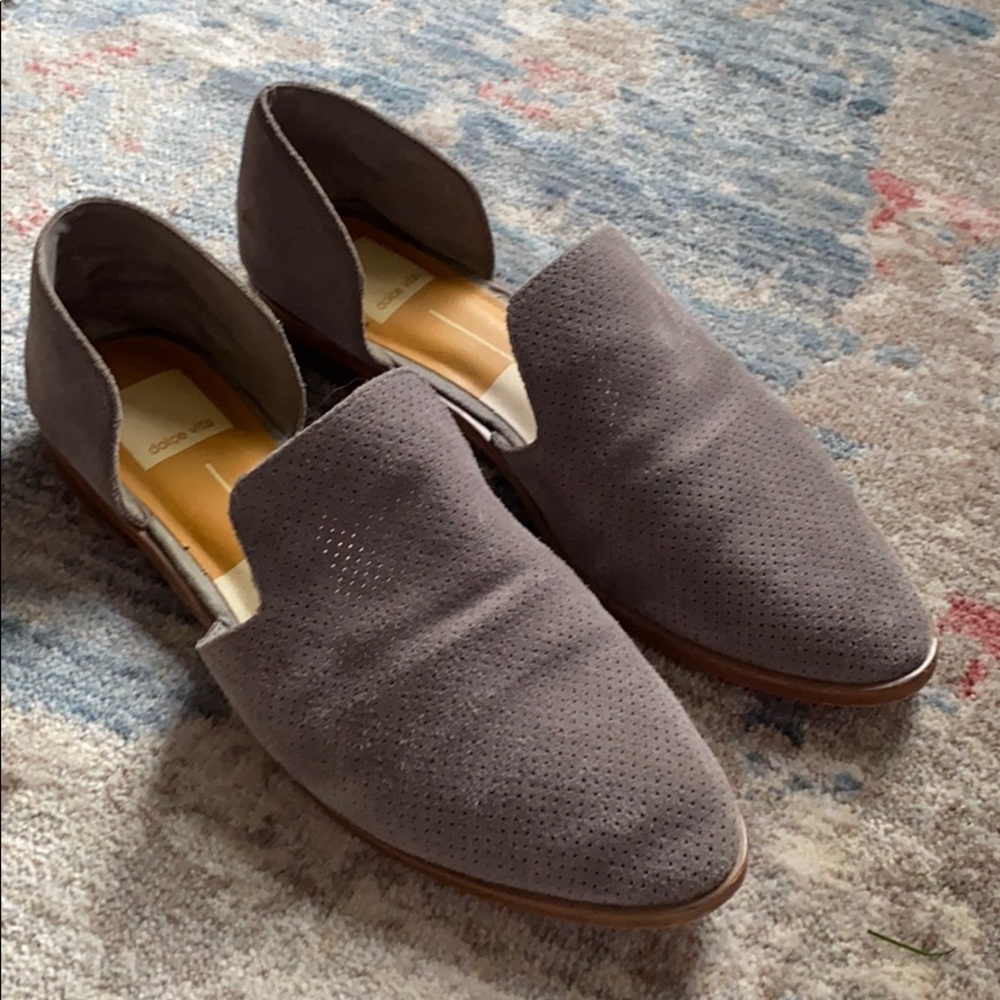 Suede Flats